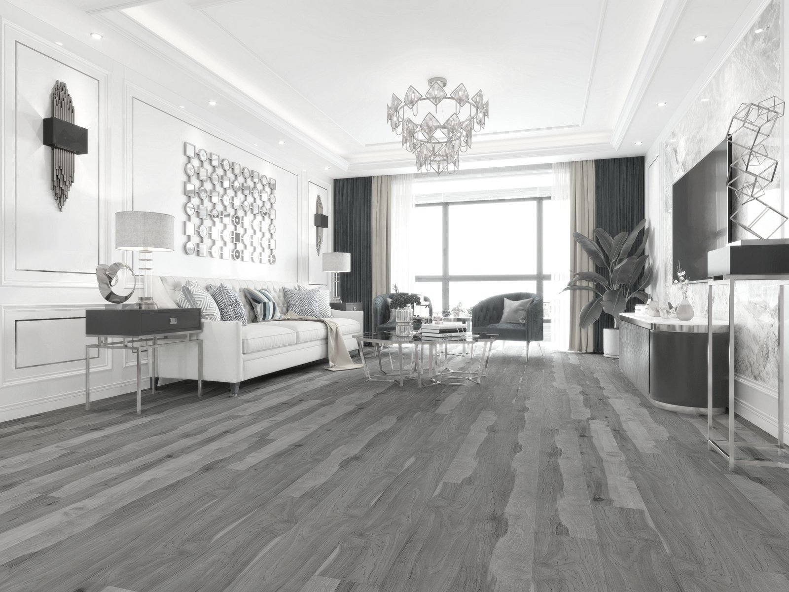 Colour sample: Estate Greige Oak