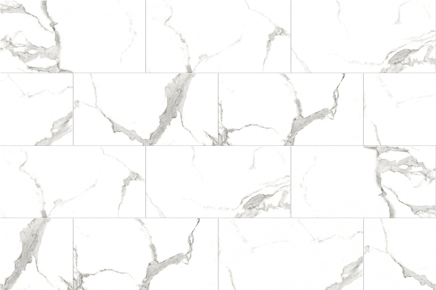Colour sample: Calacatta Bianco